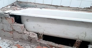 Демонтаж ванной комнаты в Ухте - стоимость работ от 843 руб. | Сварной-Хта